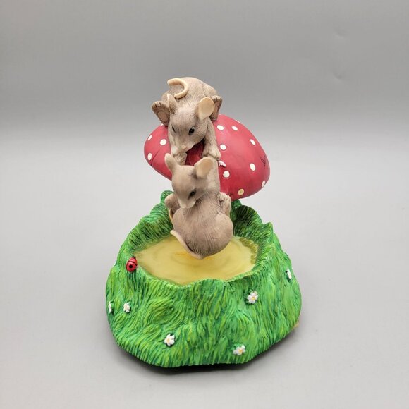 Charming Tails Thanks for Being There Musical Figurine That What Friends Are For - Picture 4 of 10